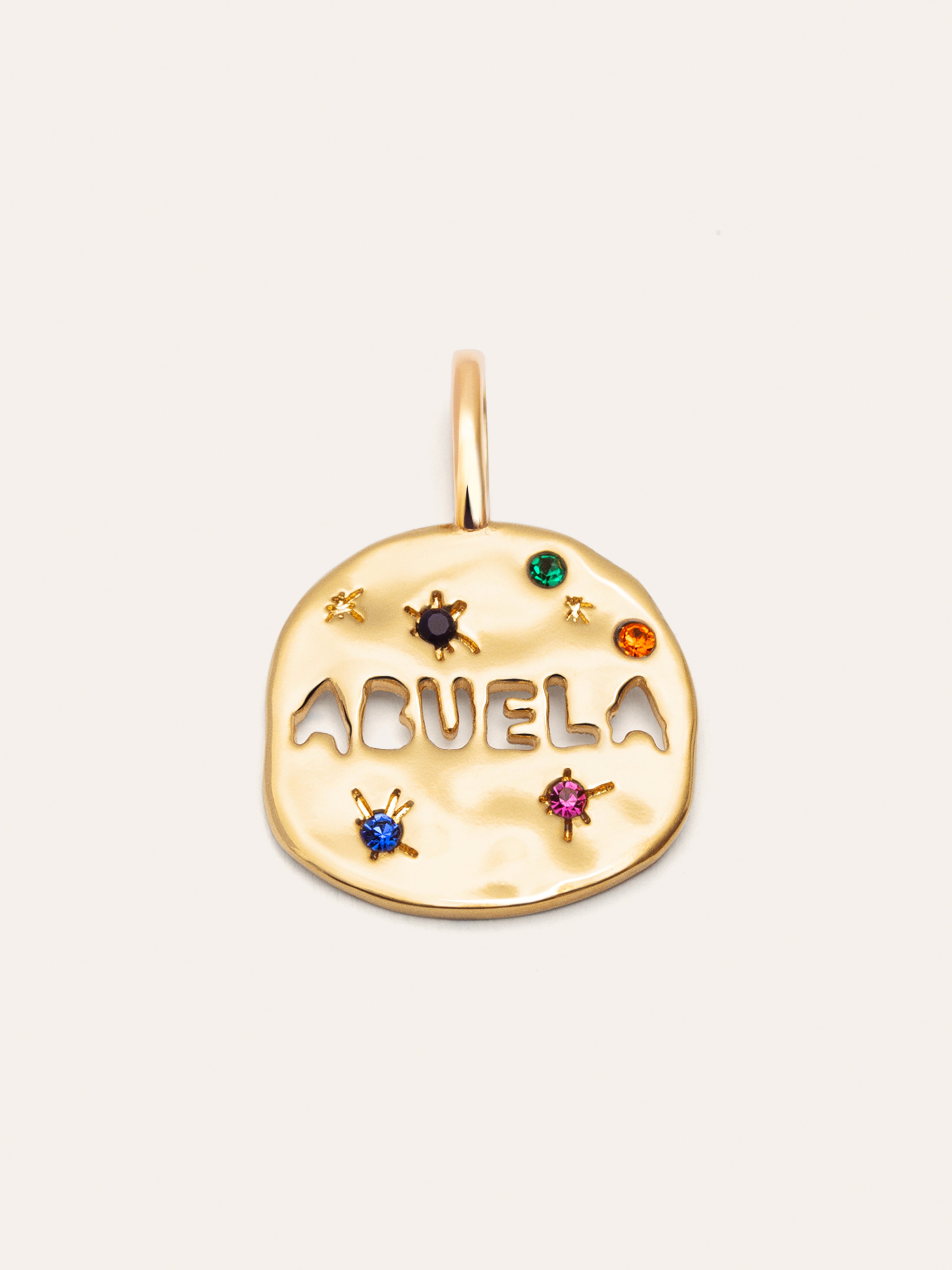 Abuela Gold Charm