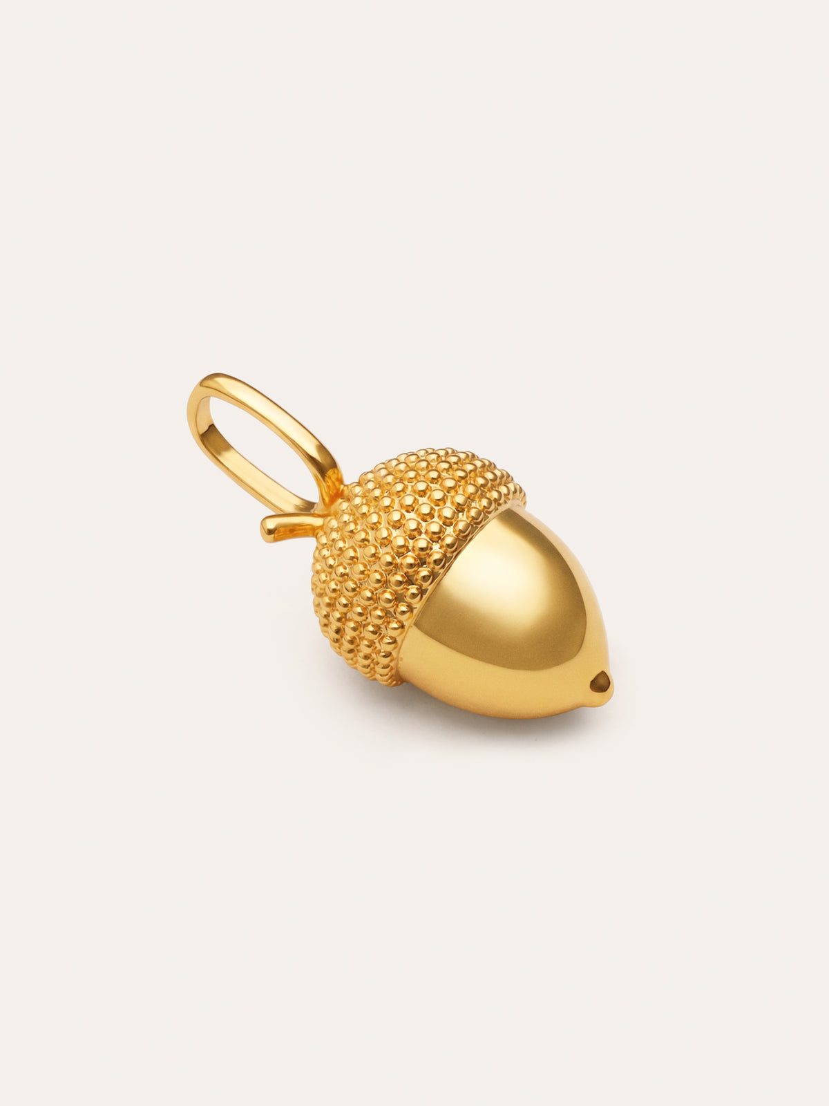 Imagen detalle de Gold-Plated Acorn Charm