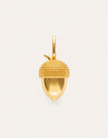 Gold-Plated Acorn Charm