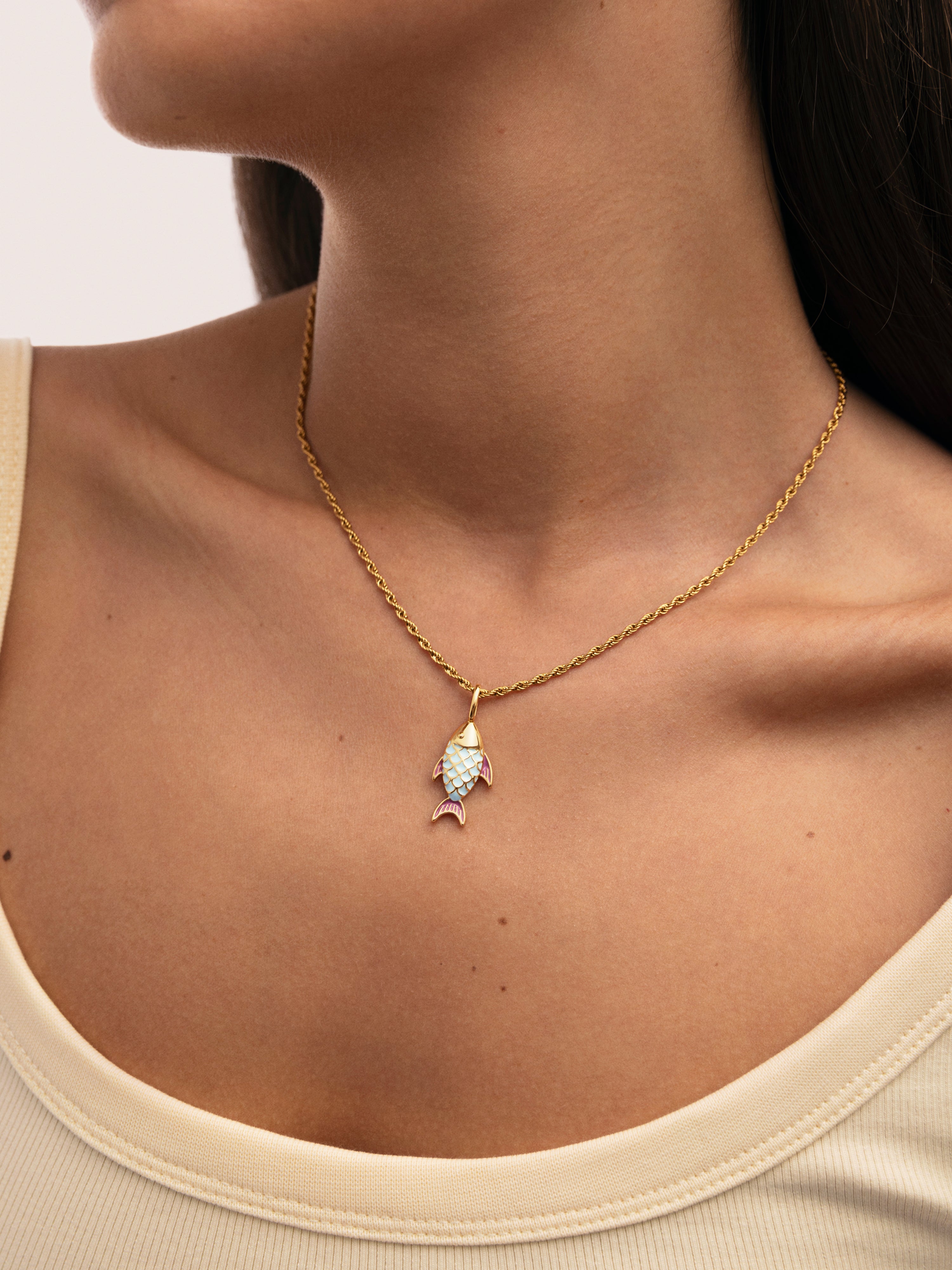 Charm Bora Bora 18kt vergoldet