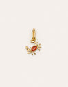 Charm Cangrejo Baño Oro