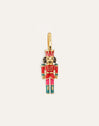 The Nutcracker Gold Charm