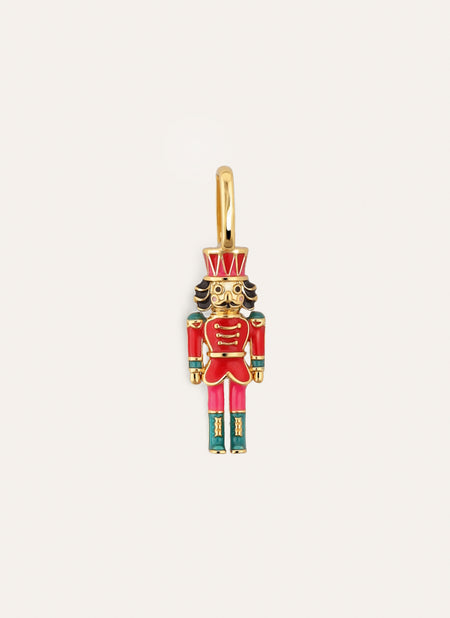 The Nutcracker Gold Charm