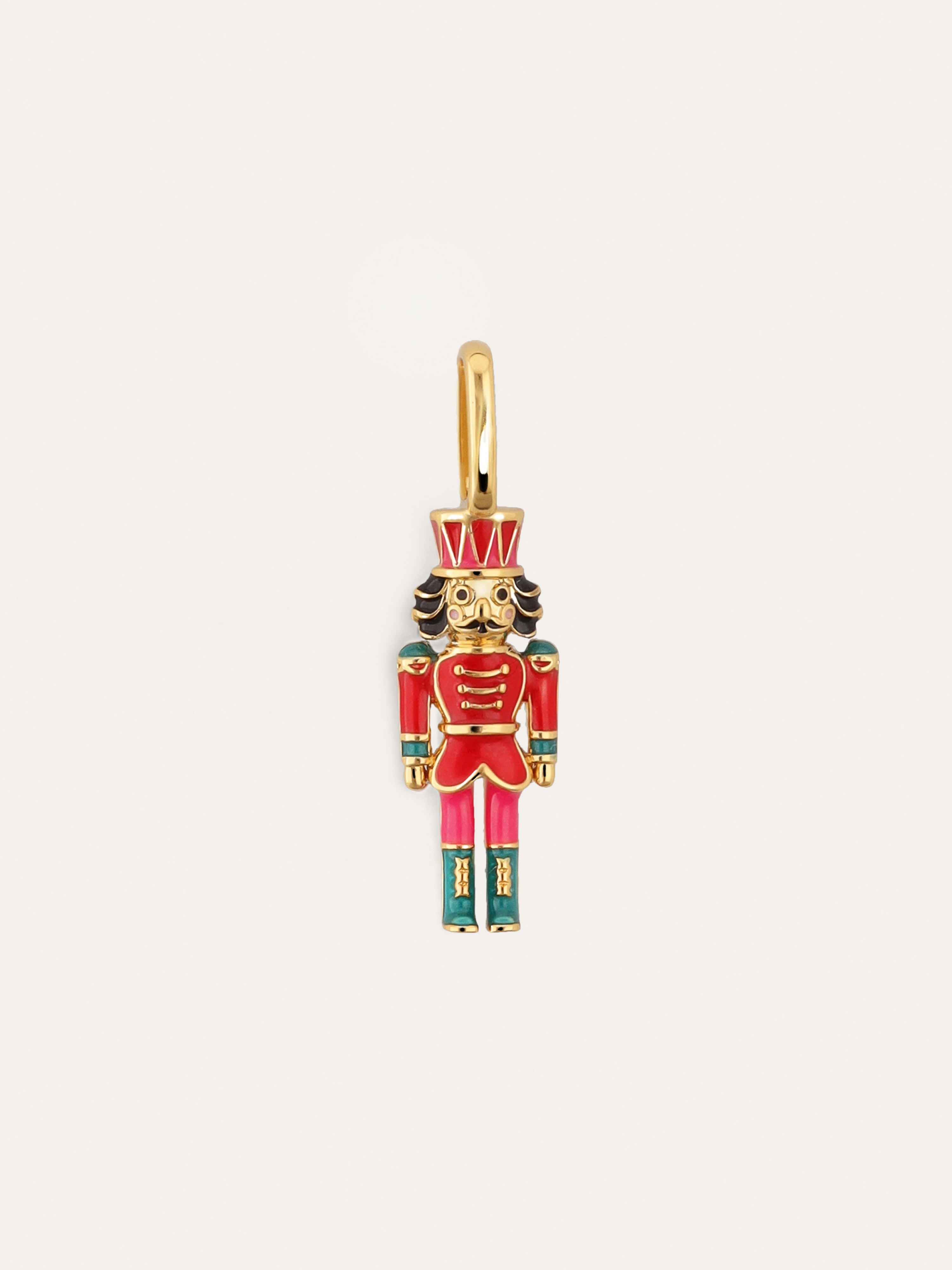 The Nutcracker Gold Charm