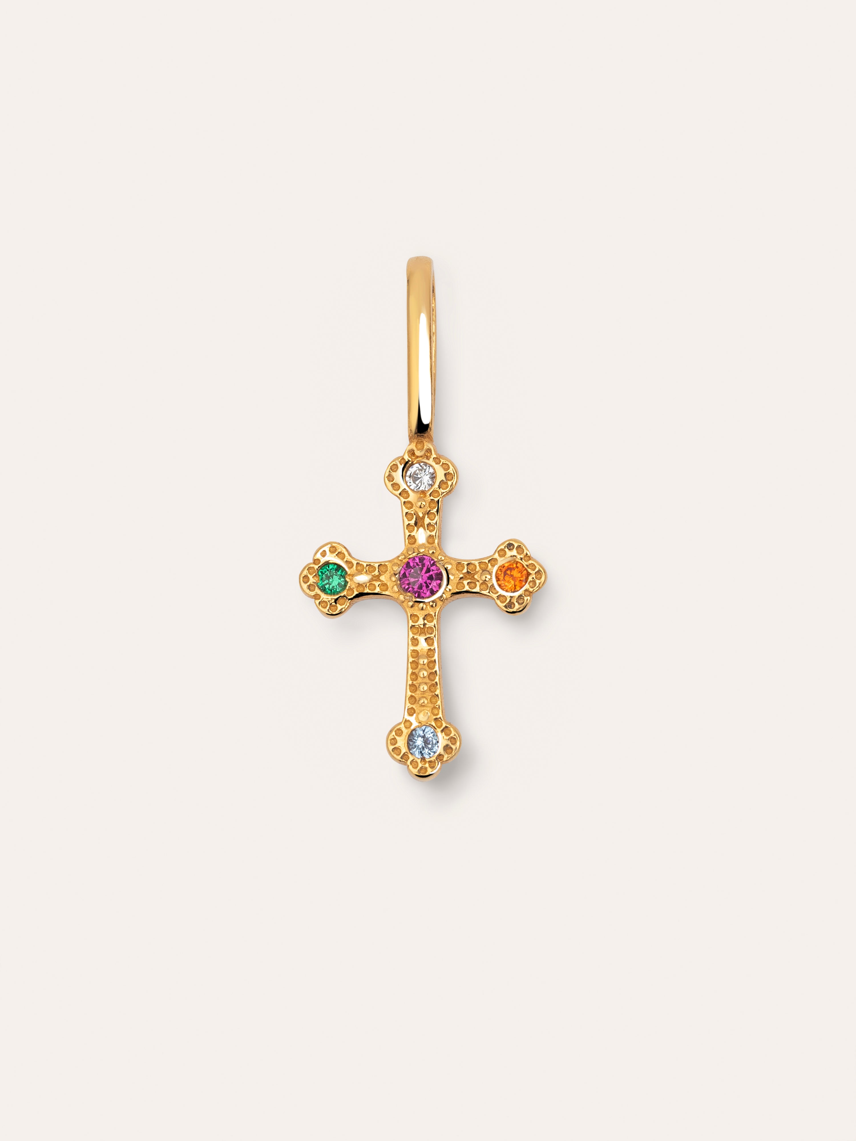 Charm Mónica Cruz Plaqué Or