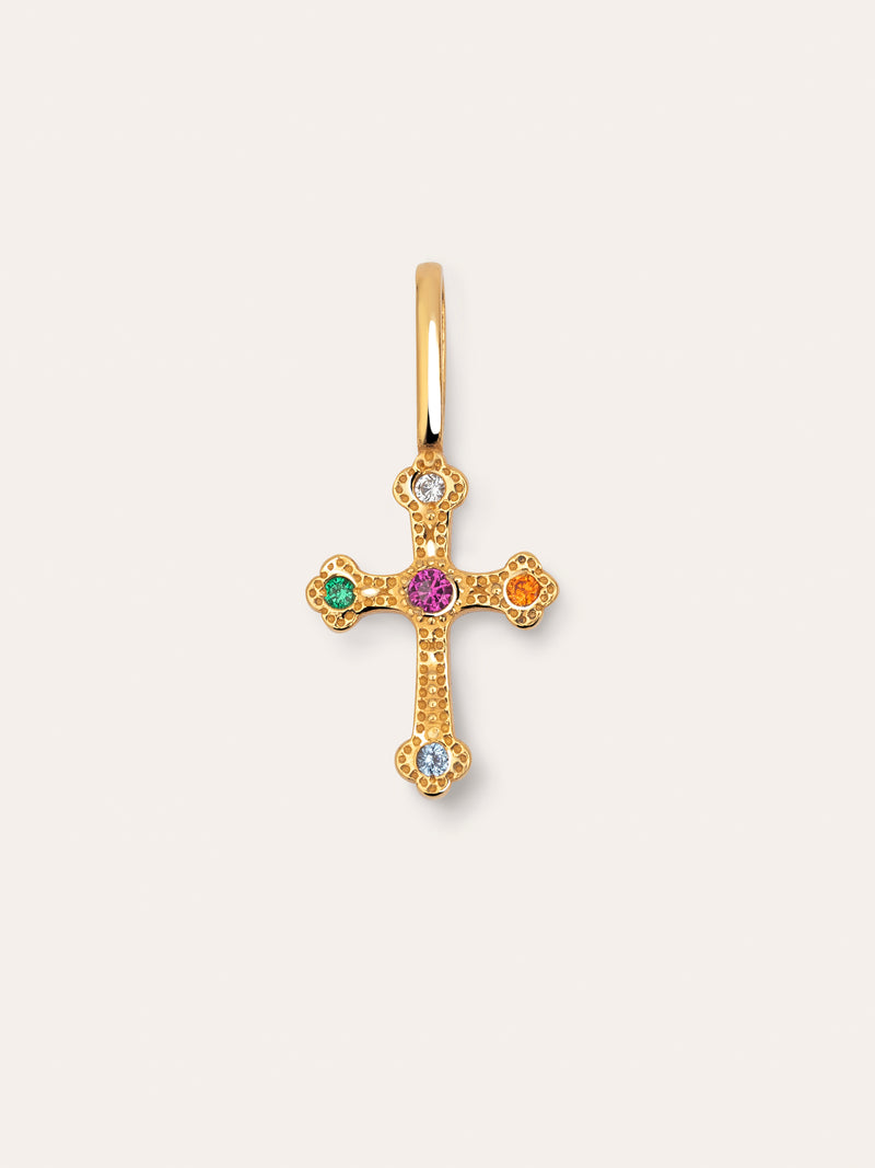 Charm Mónica Cruz Plaqué Or