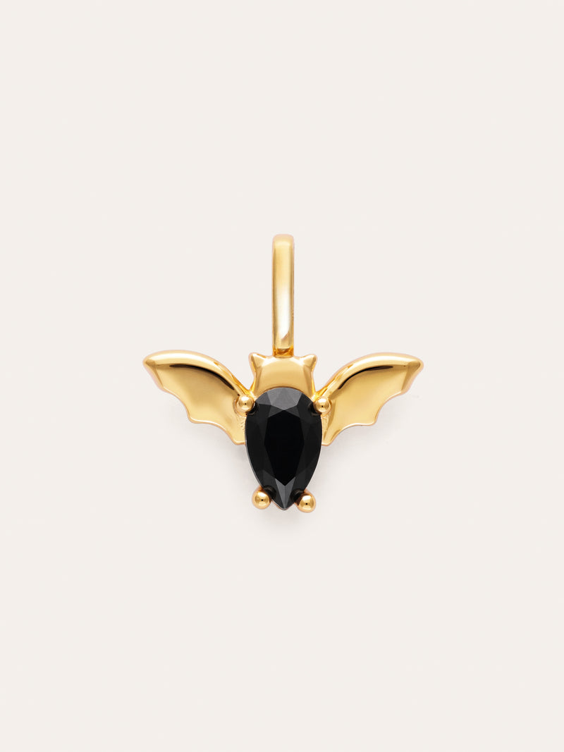 Charm Morcego Banho a Ouro