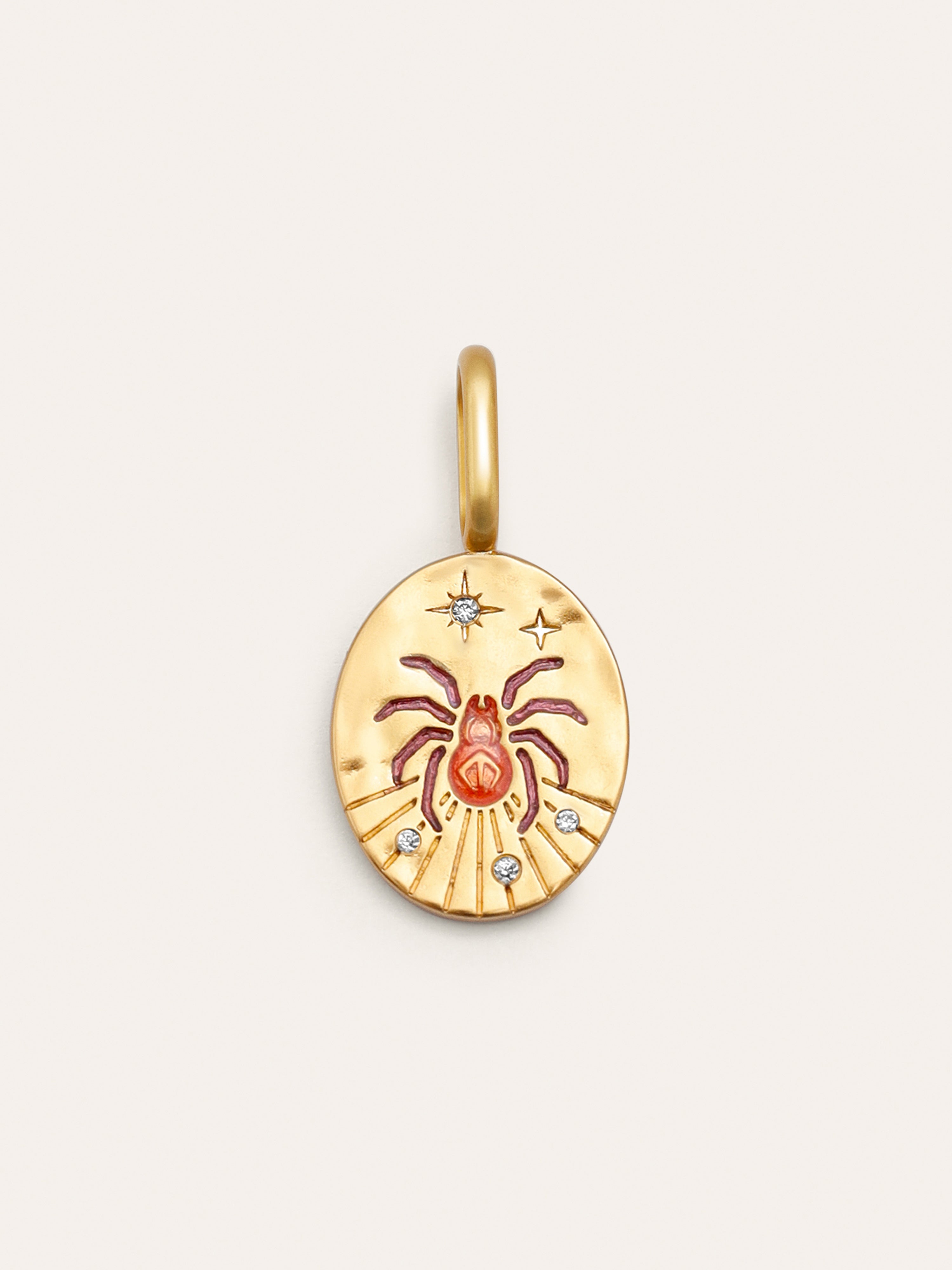 Mystic Spider Gold Charm