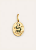 Mystic Snake Gold Charm