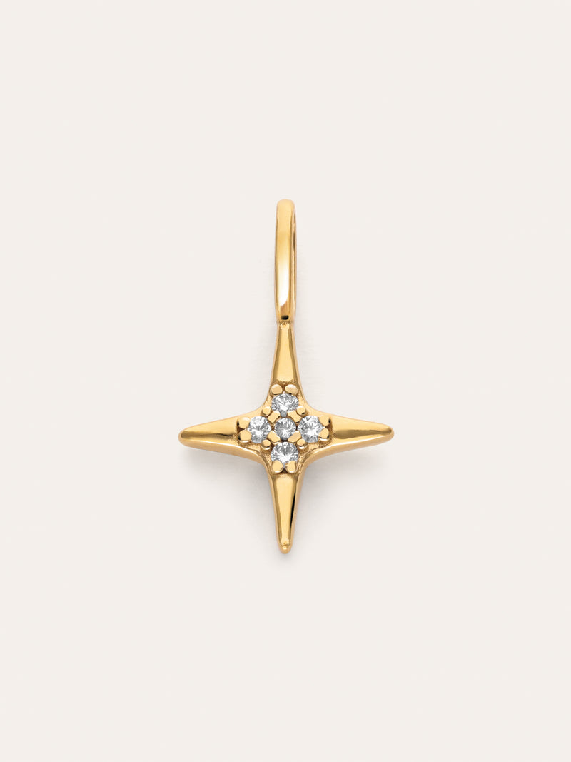 Polar Sparks Charm, vergoldet