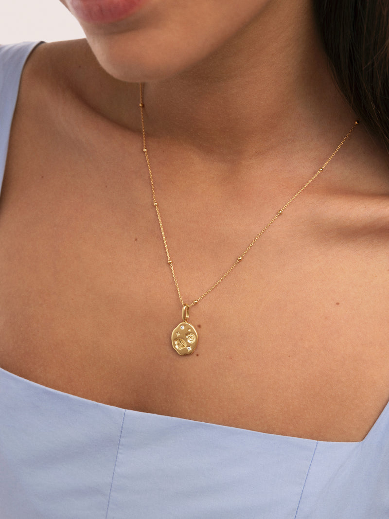 Charm Treasure Vergoldet