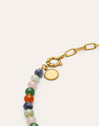 Collar Alpine Chic Stones Acero Baño Oro