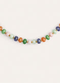 Halskette Alpine Stones Edelstahl mit Goldbeschichtung