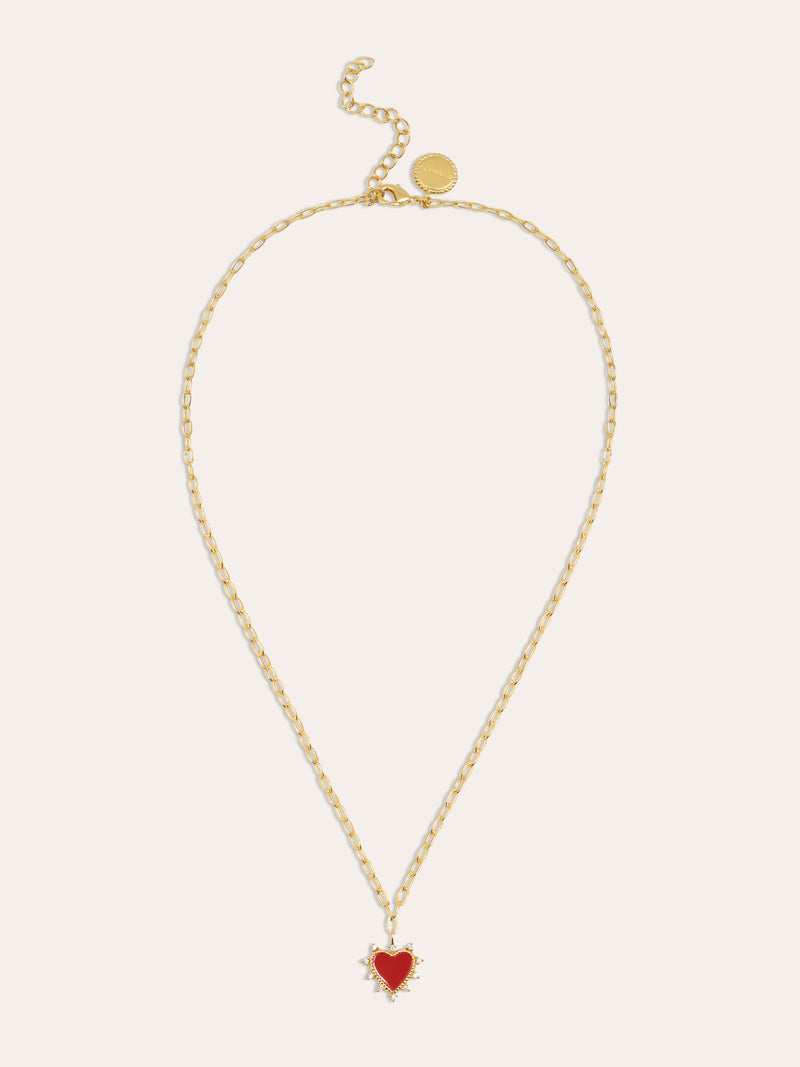 Collier Amour Plaqué Or
