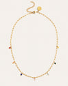 Collier Chic Dancing Stones Acier Plaqué Or