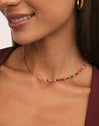 Collar Chic Amalia Acero Baño Oro