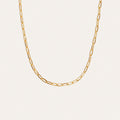 Collar Chic Acero Baño Oro
