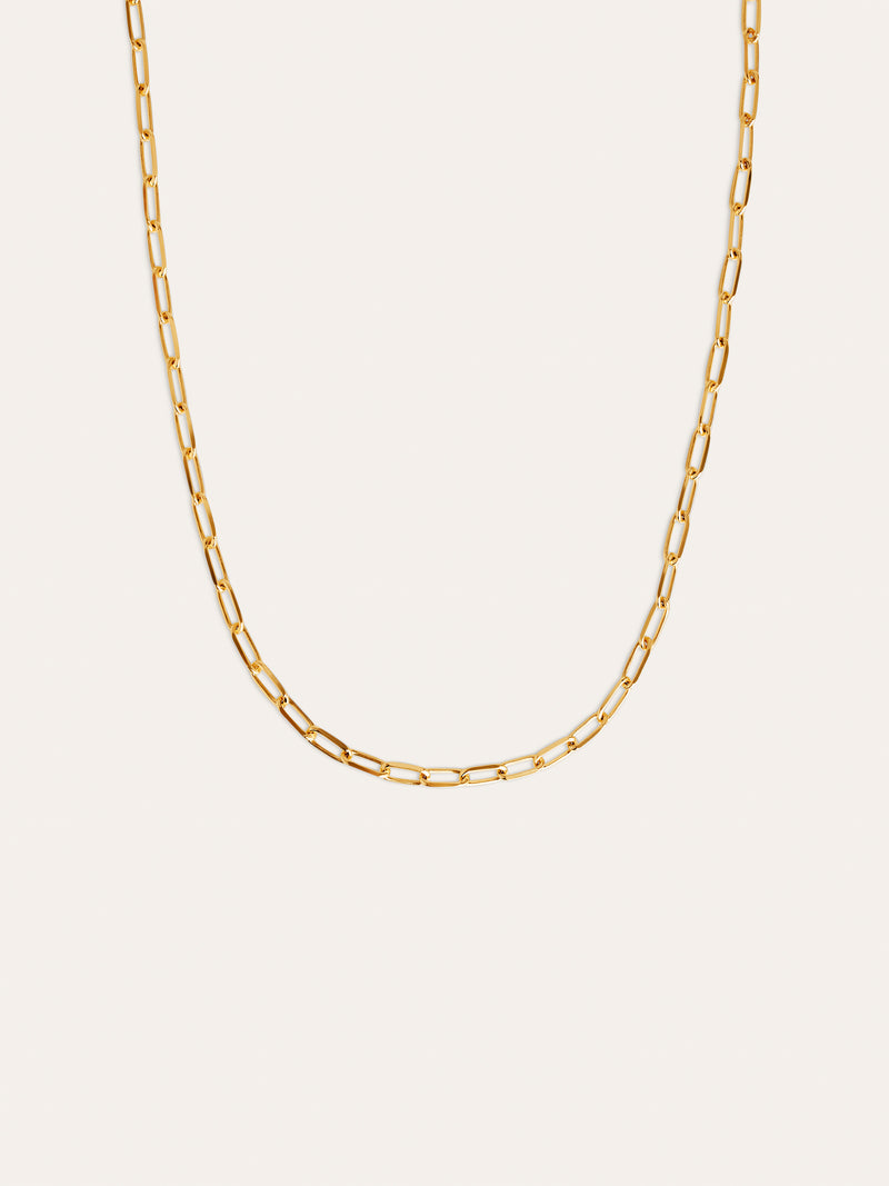 Halskette Chic Edelstahl mit Goldbeschichtung