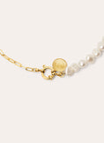 Chic Pearl Stainless Steel Gold Necklace