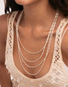Collar Cleopatra Blanch Acero Baño Oro