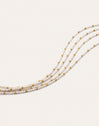 Collar Cleopatra Blanch Acero Baño Oro