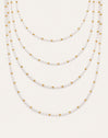 Collar Cleopatra Blanch Acero Baño Oro