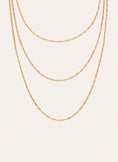 Cleopatra Mini Twist Steel Necklace Gold-Plated