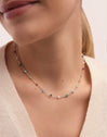 Halskette Crystals Colors aus Stahl