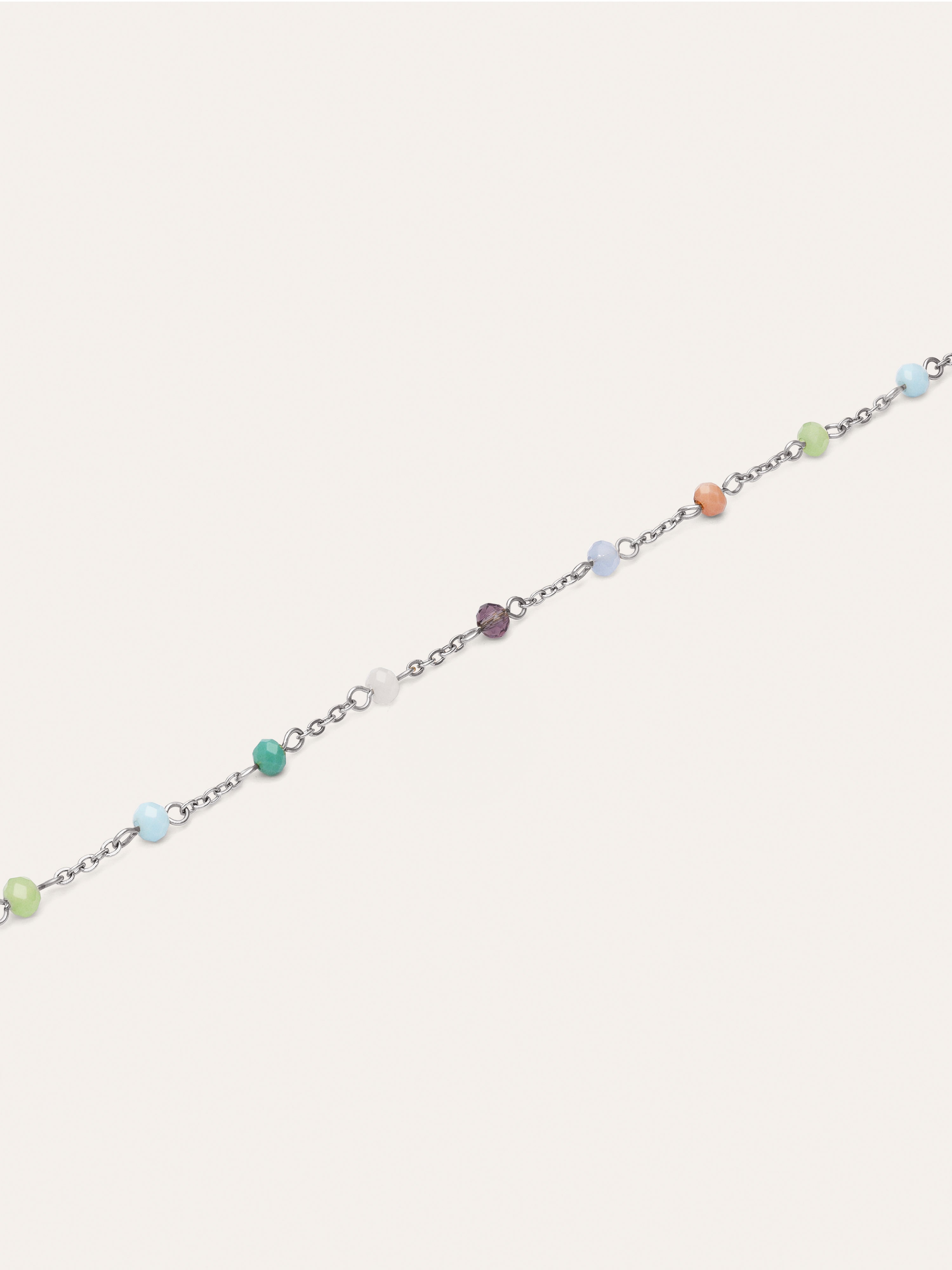 Halskette Crystals Colors aus Stahl