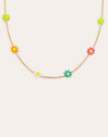 Daisy May Gold Stainless Steel Necklace