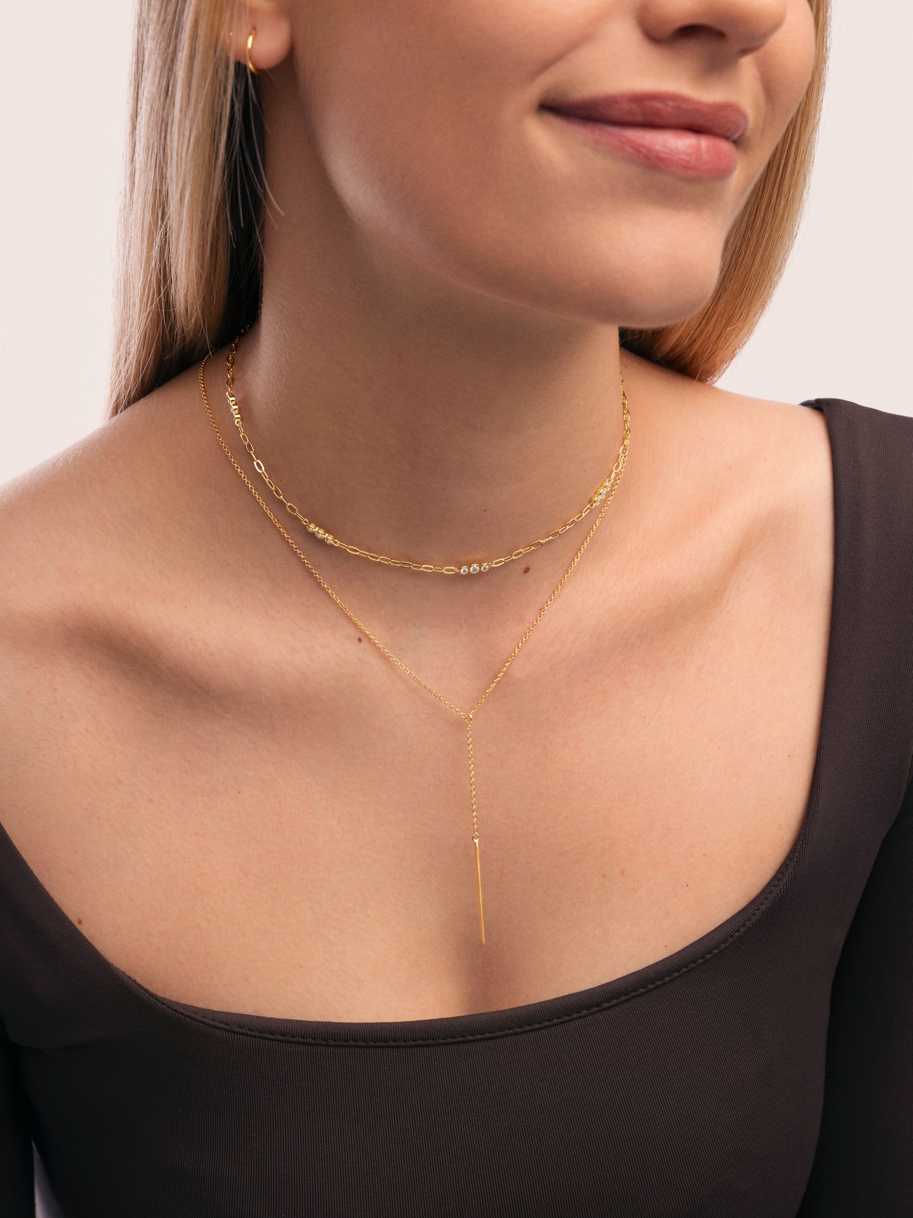 Collar Delicate Baño Oro