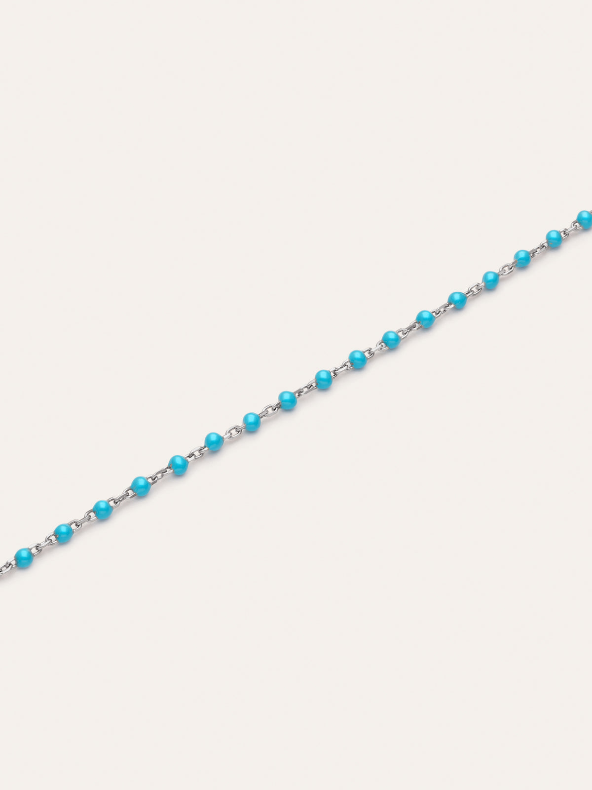 Imagen detalle de Collar Dots Turquoise Enamel Acero