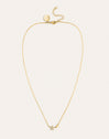 Colar Duo Stars com Banho de Ouro - vista 4