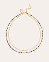 Collar Eloise Long Acero Baño Oro