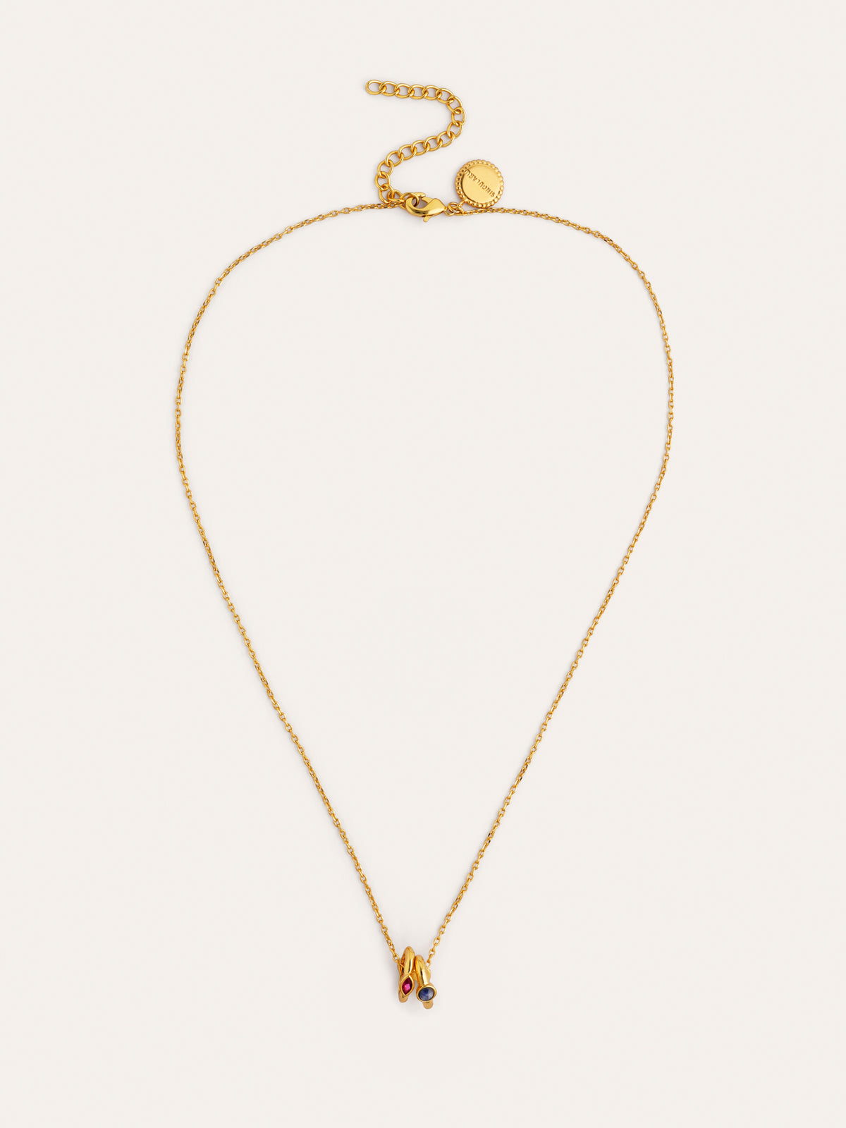 Alma Family Gold-Plated Necklace - vista 5
