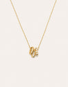 Collar Family Baño Oro