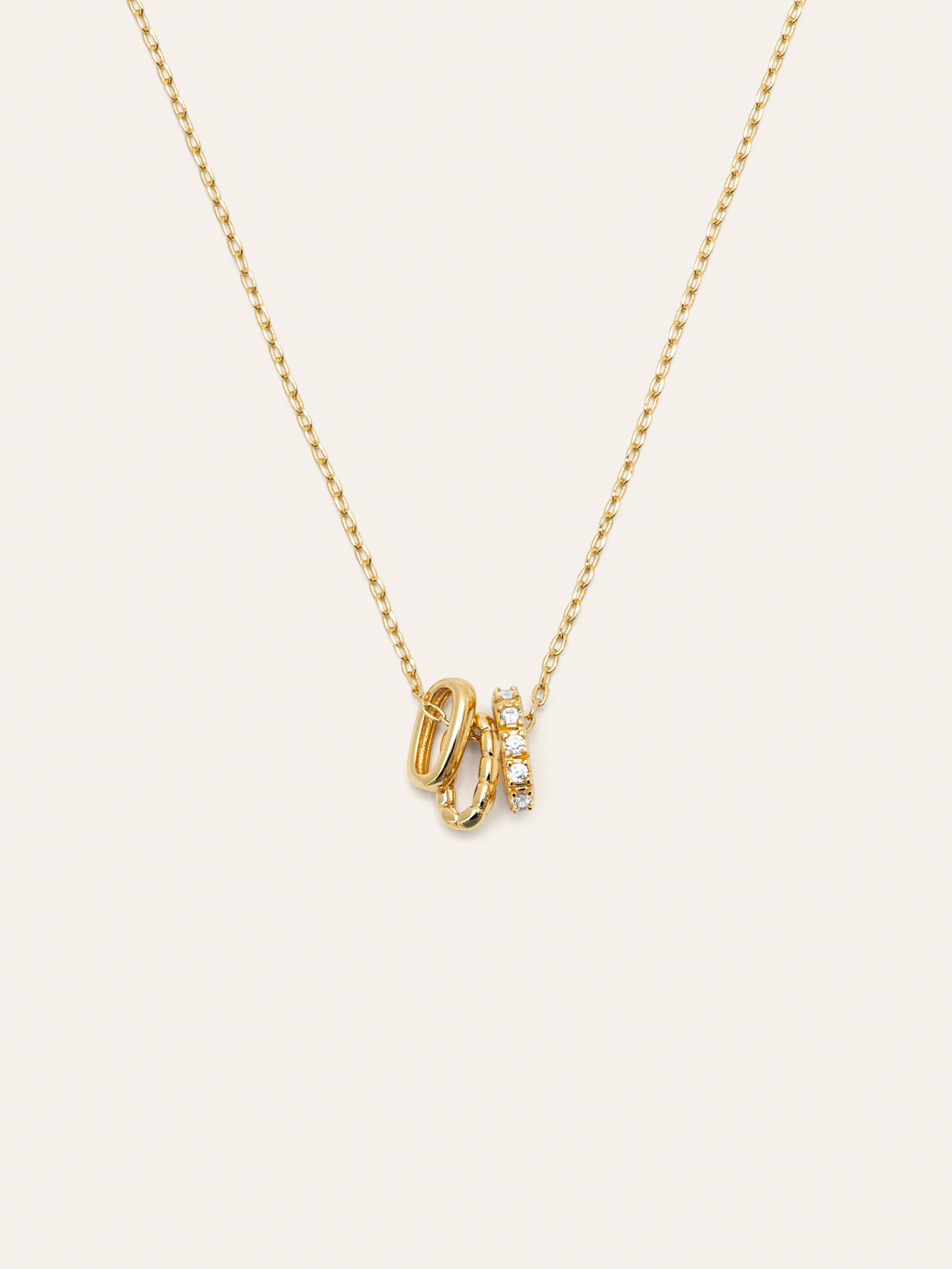 Collar Family Baño Oro