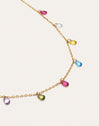 Collar Xiqueta Meua Colors Acero Baño Oro