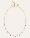 Collar Xiqueta Meua Colors Acero Baño Oro