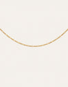 Collar Fiore Acero Baño Oro