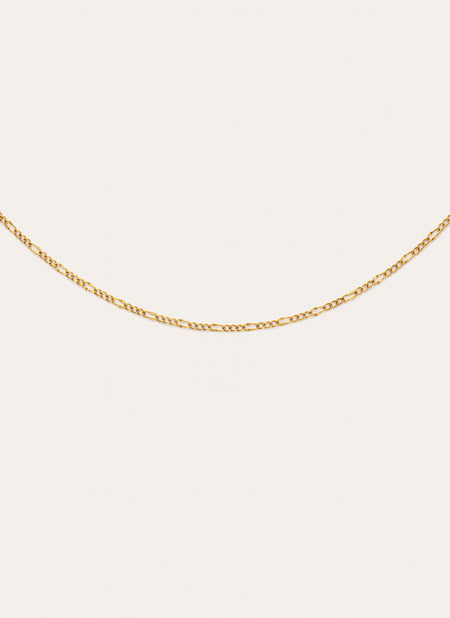 Collar Fiore Acero Baño Oro