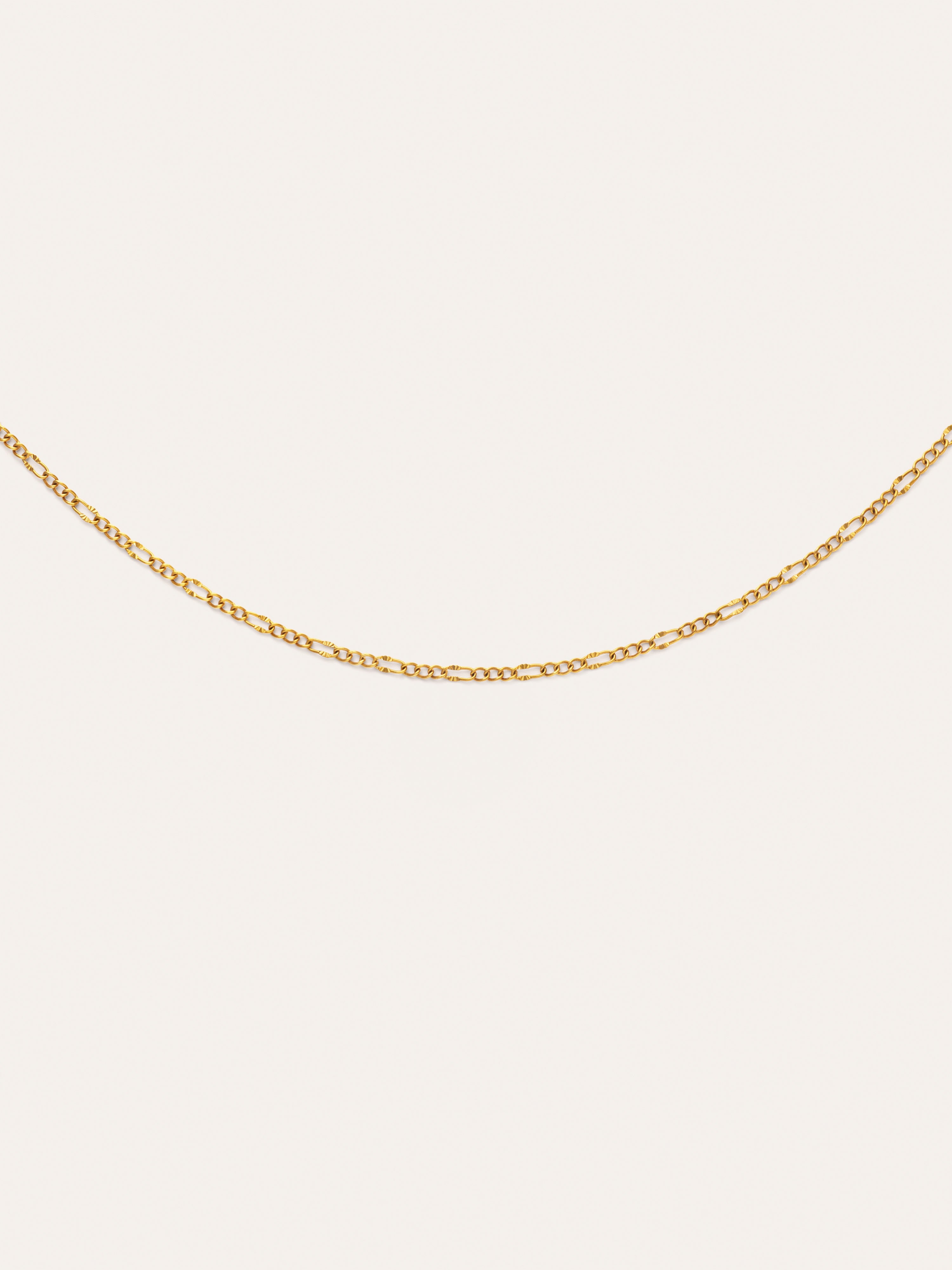 Collar Fiore Acero Baño Oro