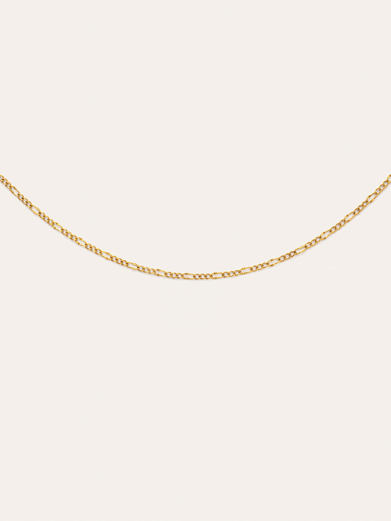 Collar Fiore Acero Baño Oro