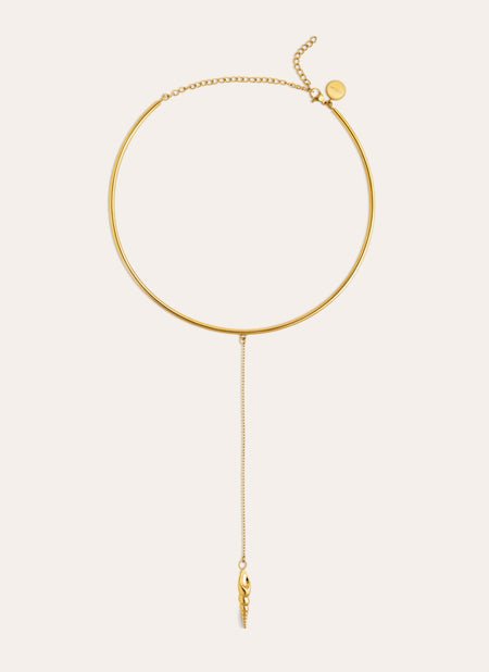 Choker Ítaca Acier Plaqué Or