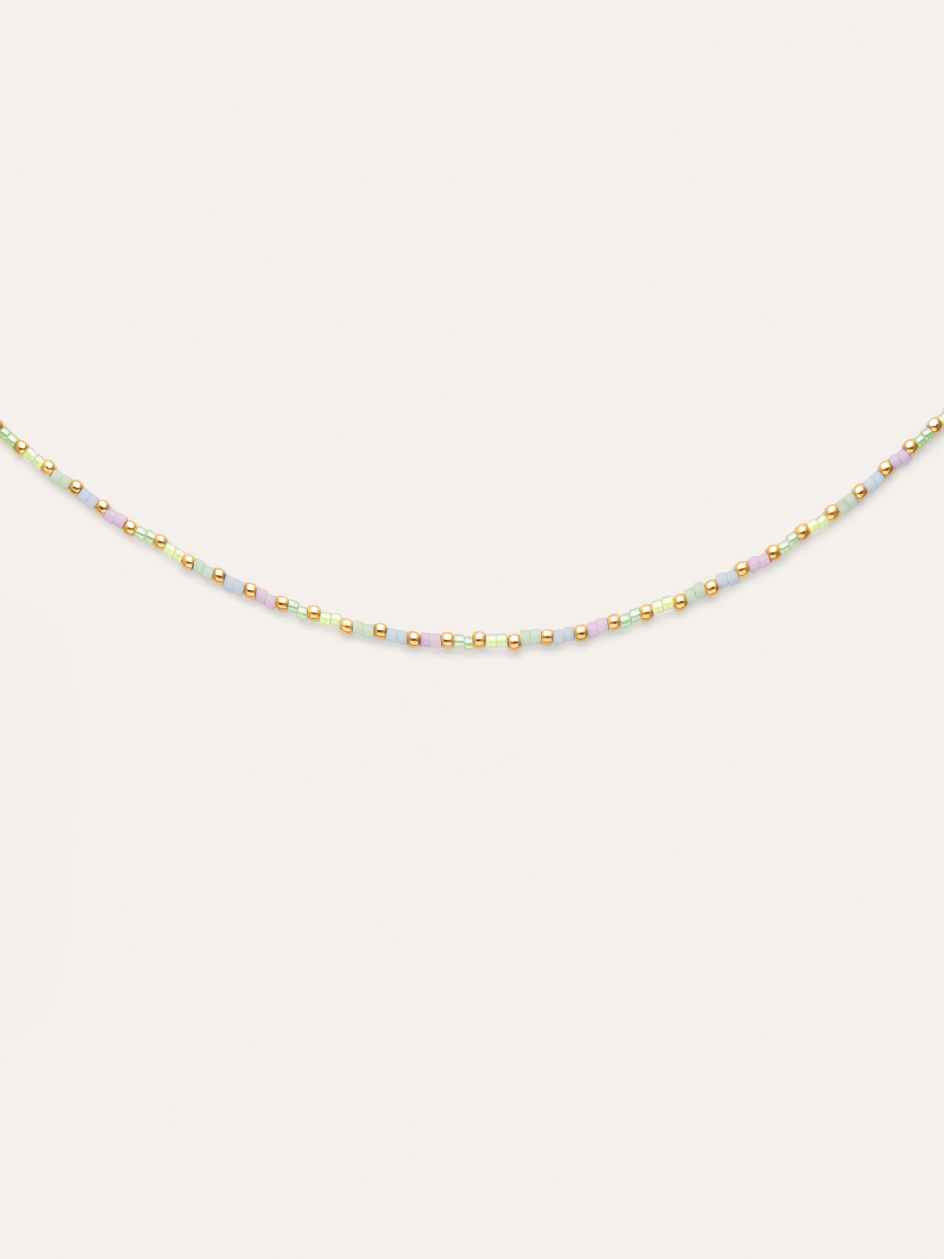 Halskette Joy Colors Edelstahl 18kt vergoldet