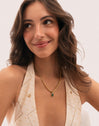 Collier Leti Acier plaqué or