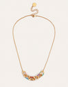 Colar Link Rainbow Esmalte Banho Ouro - vista 4