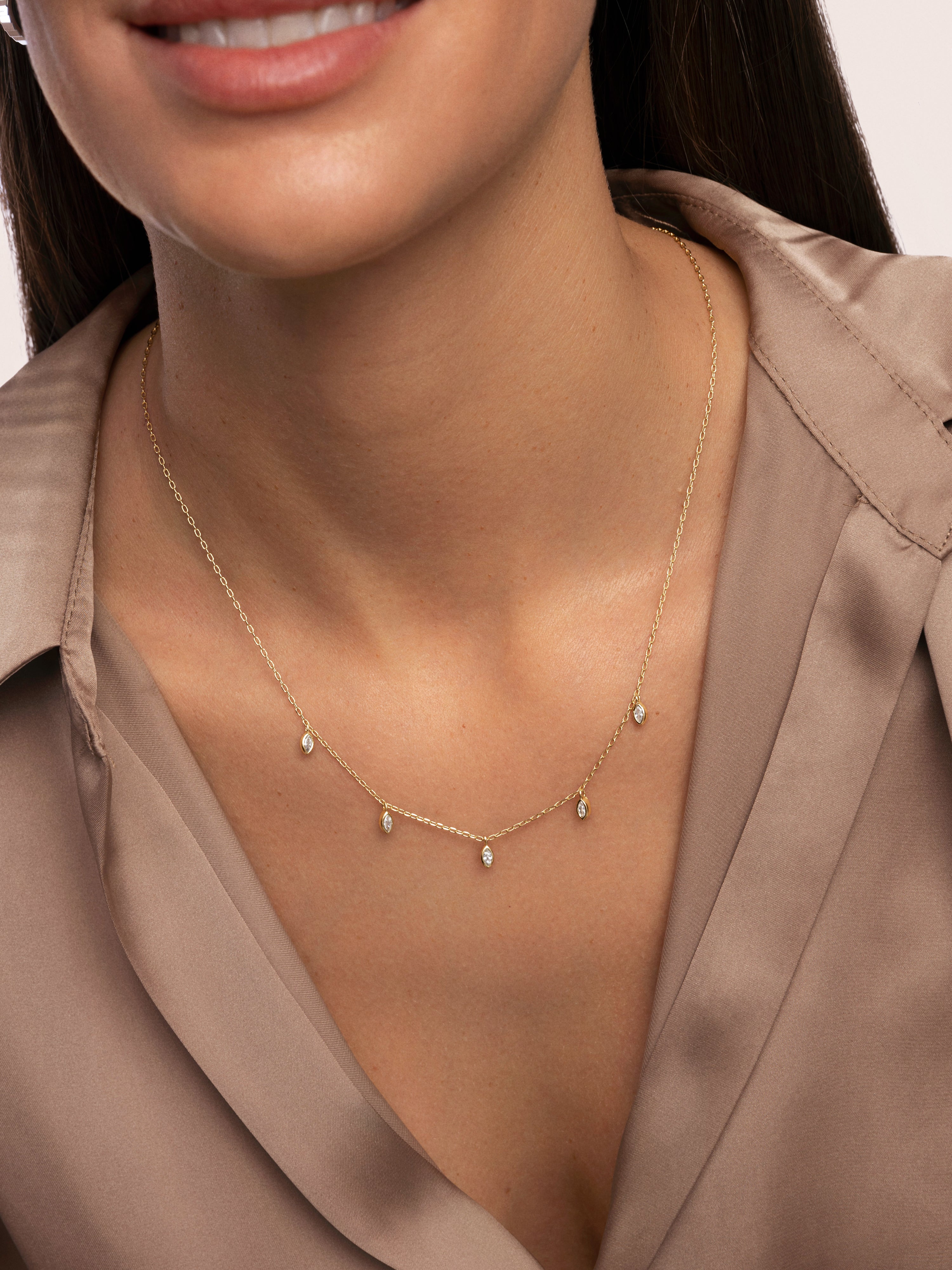 Collar Misty Baño Oro