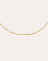 Mini Twist Stainless Steel Gold Necklace