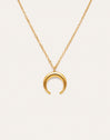 Colar Moonset Aço Banhado a Ouro